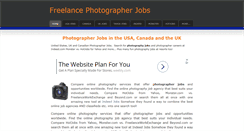Desktop Screenshot of freelancephotographerjobs.com